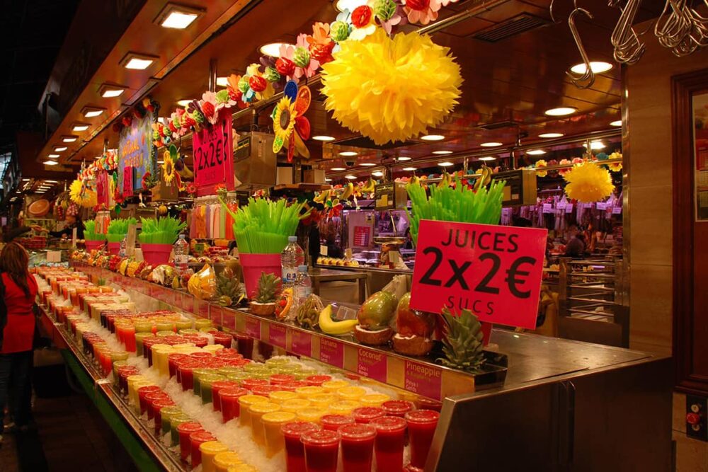 image of la boquería market