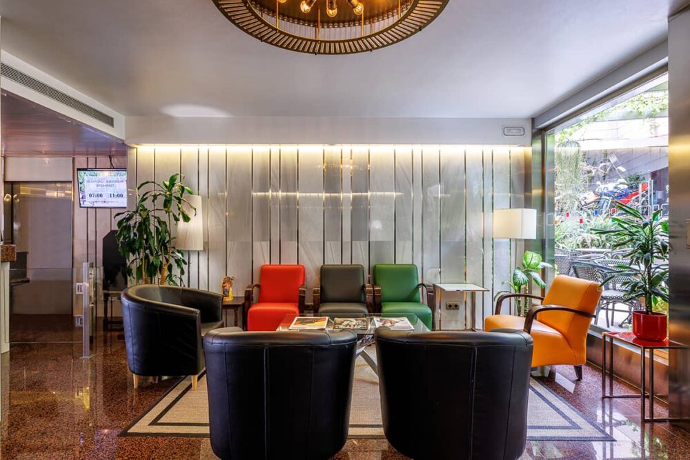 image of the reception