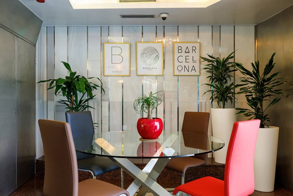 image of the reception