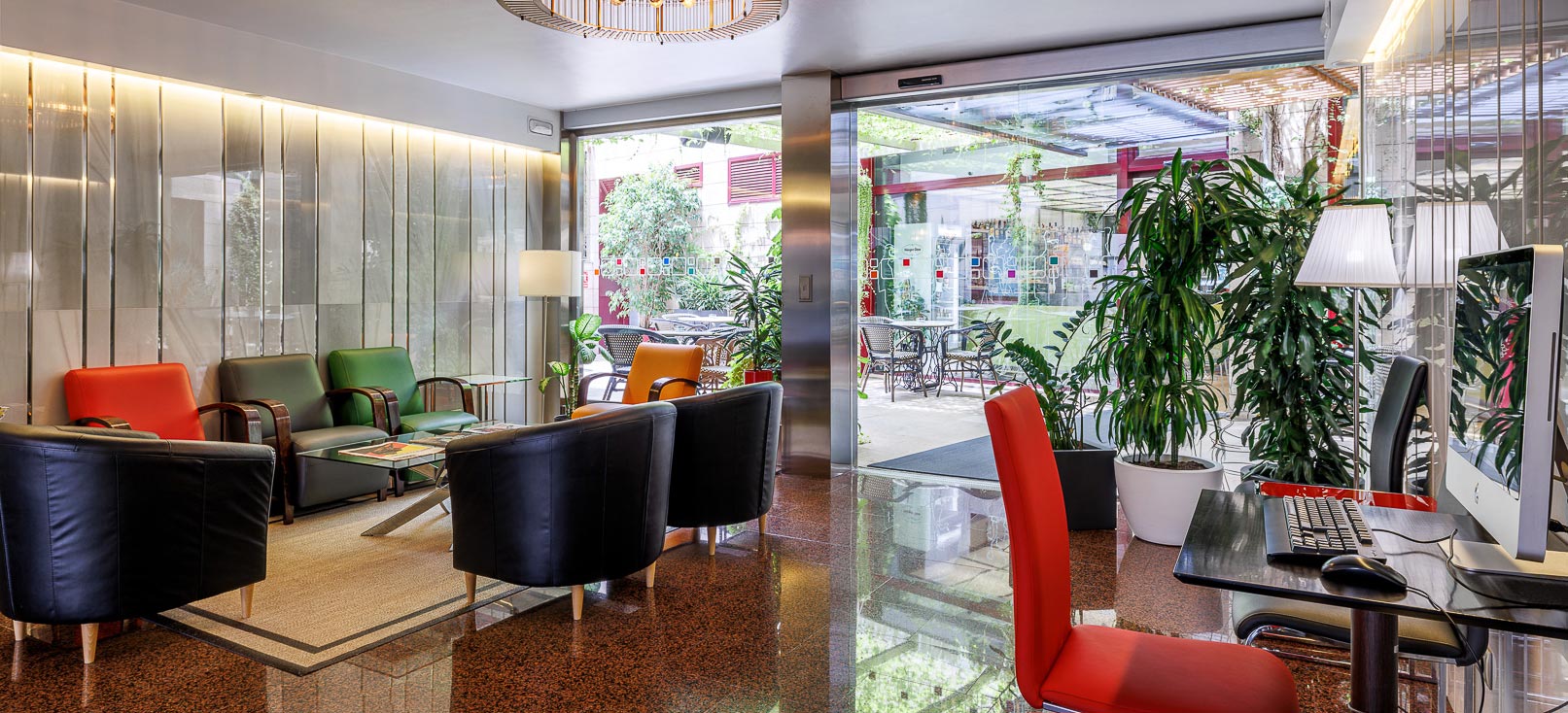 image of the reception